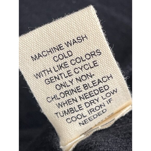 Marled Women Black Double Breasted Long Sleeve Sweater / Jacket Size L - Picture 9 of 9